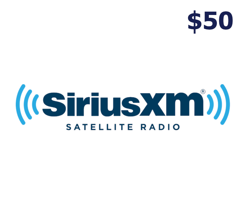 SiriusXM $50 Gift Card US