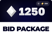 SkinAuctions 1250 Bids + 350 Bonus Bids Package screenshot 1