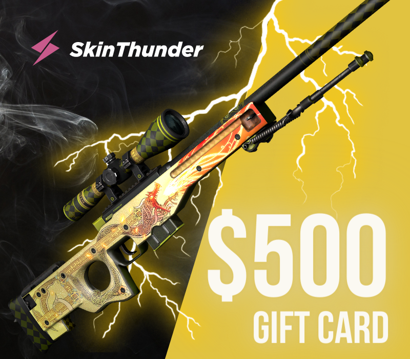 

SkinThunder.com $500 Gift Card