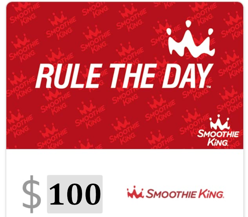 

Smoothie King $100 Gift Card US