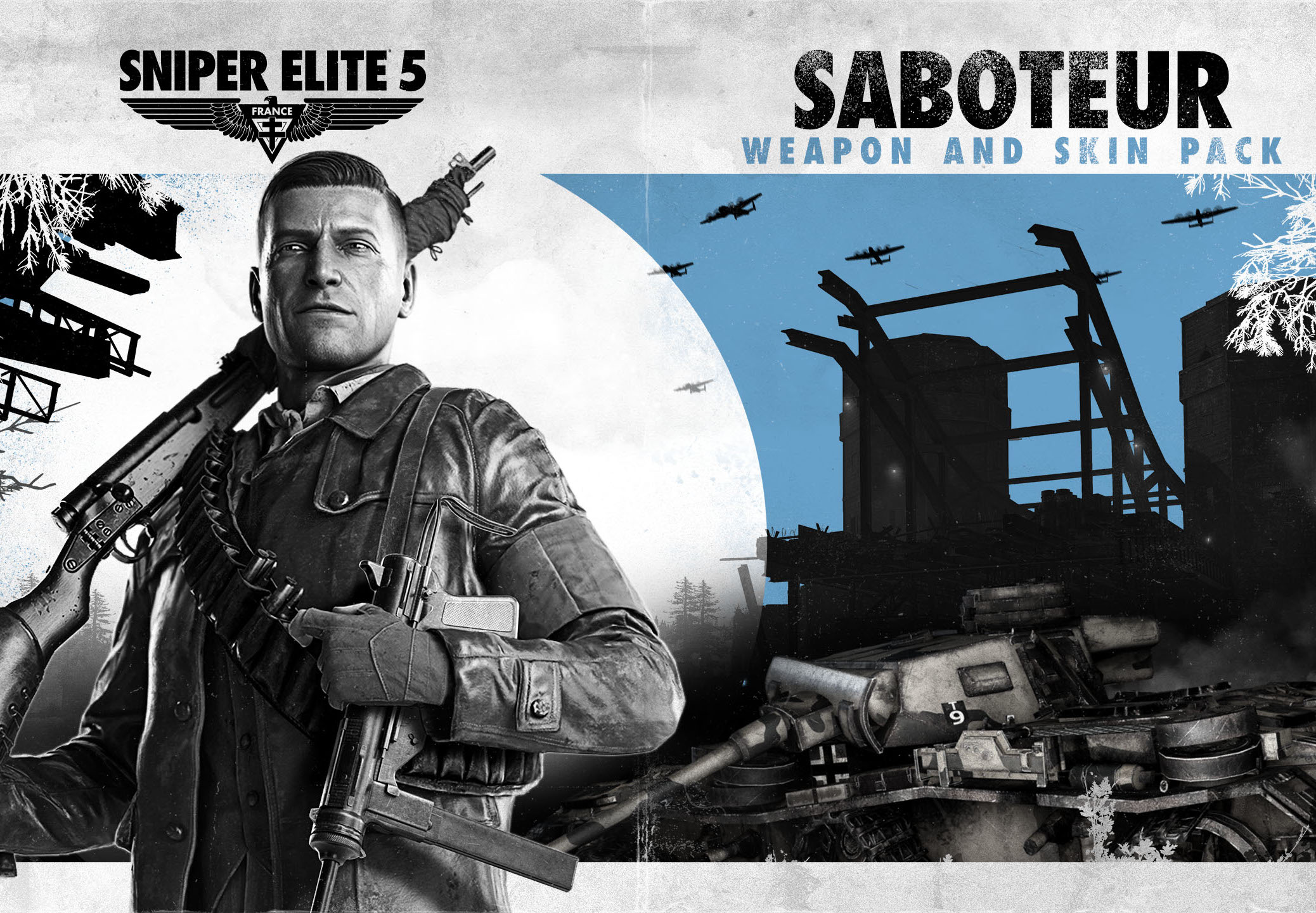 Sniper Elite 5 - Saboteur Weapon and Skin Pack DLC AR XBOX One / Xbox Series X|S / Windows 10 CD Key