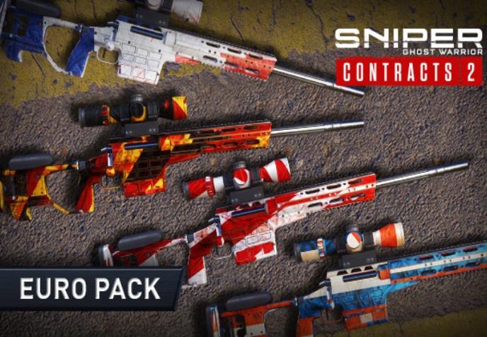 Sniper Ghost Warrior Contracts 2 - EURO Skin Pack DLC Steam CD Key screenshot 1