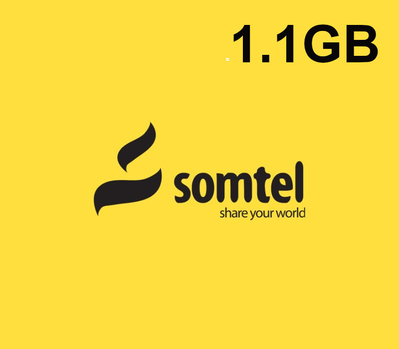 

Somtel 1.1GB Data Mobile Top-up SO