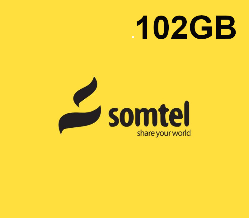 

Somtel 102GB Data Mobile Top-up SO