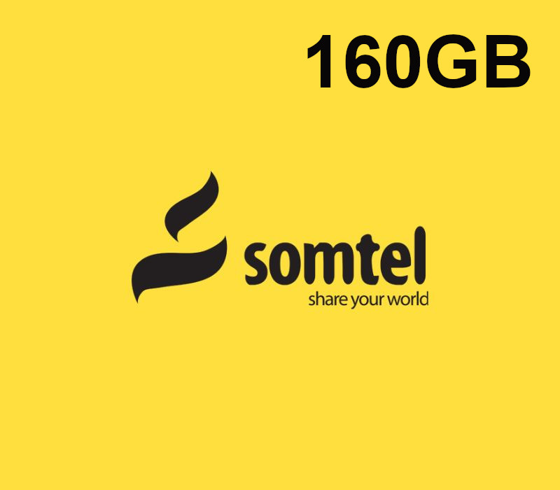 

Somtel 160GB Data Mobile Top-up SO