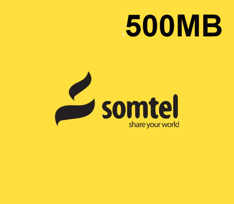 

Somtel 500MB Data Mobile Top-up SO