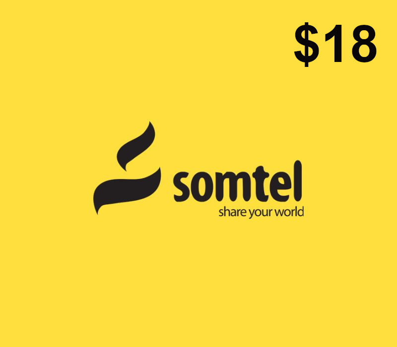 

Somtel $18 Mobile Top-up SO