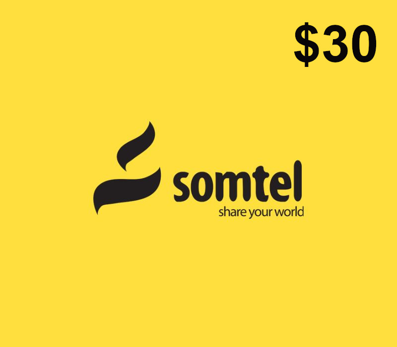 

Somtel $30 Mobile Top-up SO