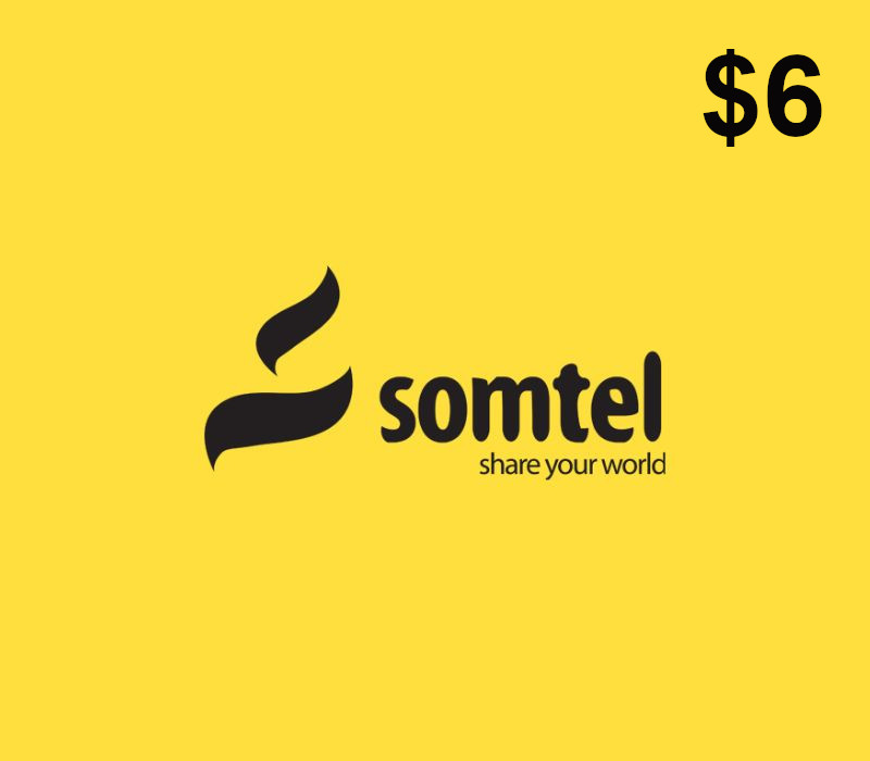 

Somtel $6 Mobile Top-up SO