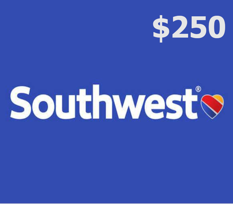 

Southwest Airlines $250 Gift Card US