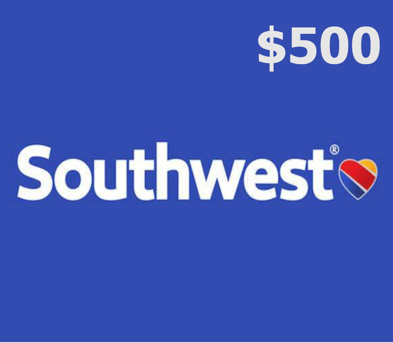 Southwest Airlines - $500 E-Gift Card