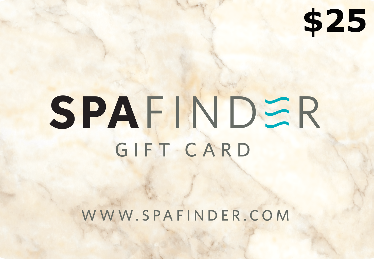 Spafinder Wellness 365 $25 Gift Card US