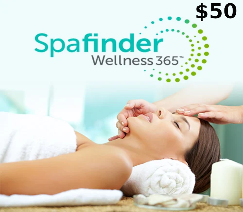 Spafinder Wellness 365 $50 Gift Card US