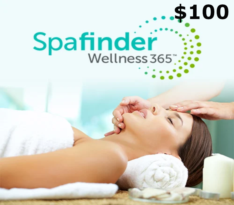 

Spafinder Wellness 365 $100 Gift Card US