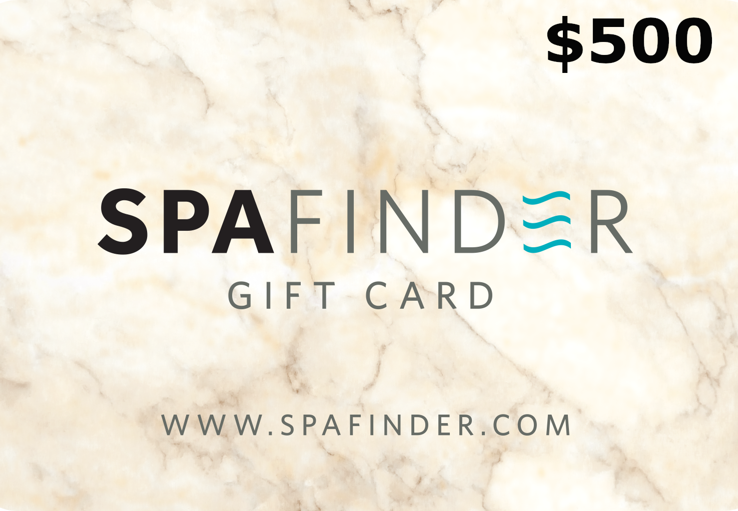Spafinder Wellness 365 $500 Gift Card US
