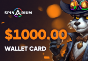 Spinarium.com $1000 Wallet Card Code screenshot 1