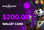 Spinarium.com $200 Wallet Card Code screenshot 1