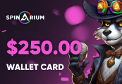 Spinarium.com $250 Wallet Card Code screenshot 1