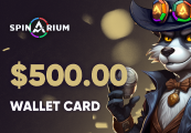 Spinarium.com $500 Wallet Card Code screenshot 1