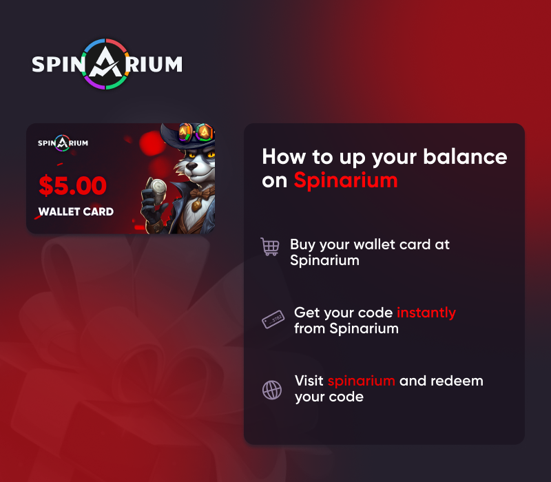 Spinarium.com $5 Wallet Card Code