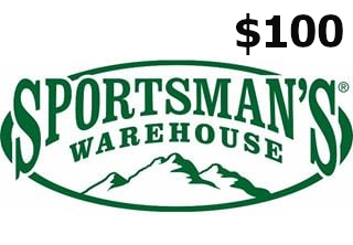 Sportsmans Warehouse $100 Gift Card US