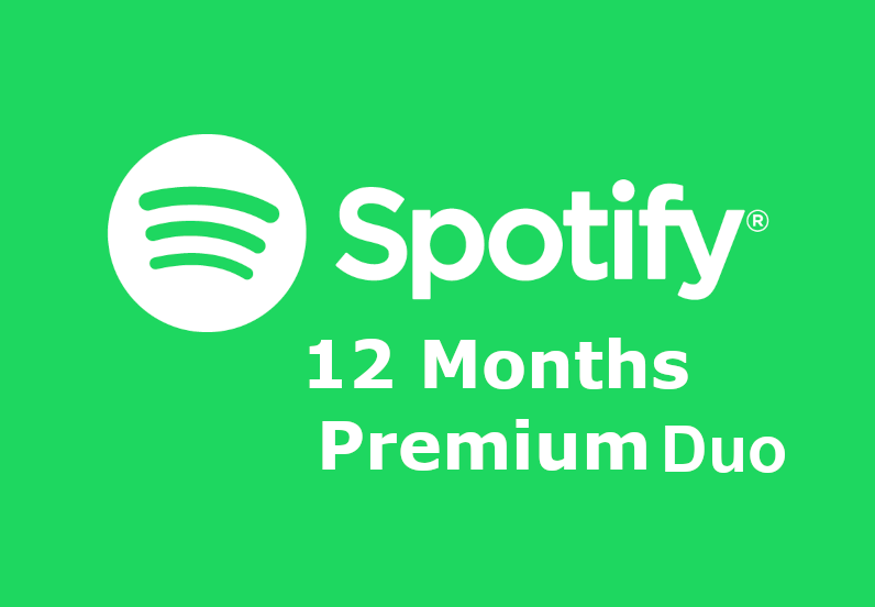 Spotify 12-month Premium Duo Account