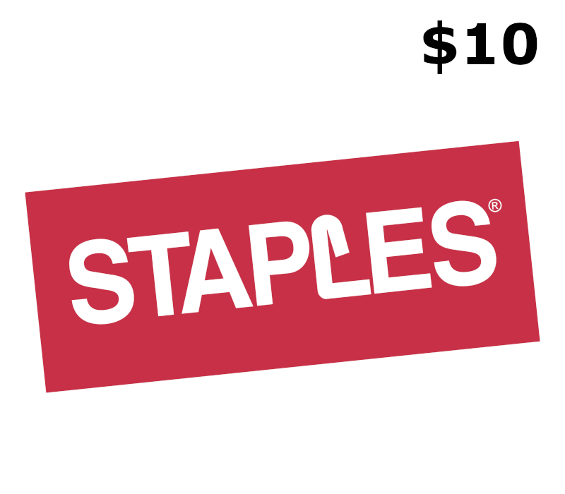 

Staples $10 Gift Card US