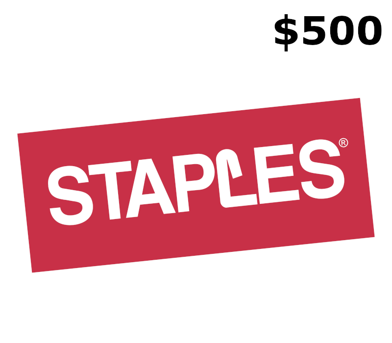 Staples $500 Gift Card US