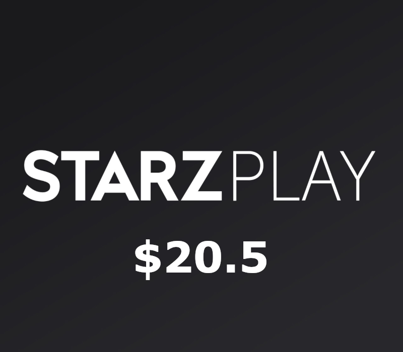 

STARZPLAY $20.5 Gift Card US