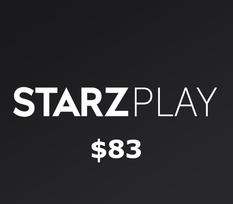 

STARZPLAY $83 Gift Card US