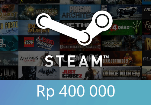 Steam Gift Card 400 000 IDR ID Activation Code