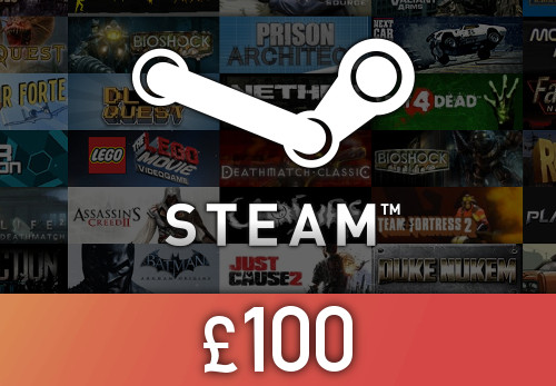 Steam Gift Card £100 Global Activation Code