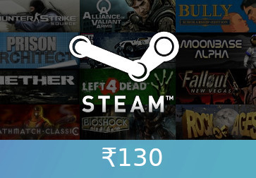 Steam Gift Card ₹130 INR Activation Code