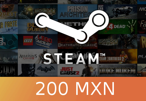 Steam Gift Card 200 MXN Global Activation Code