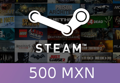 Steam Gift Card 500 MXN MX Activation Code