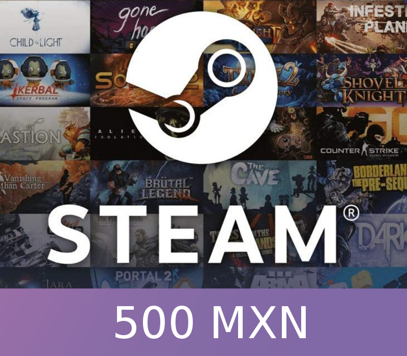 

Steam Gift Card 500 MXN MX Activation Code