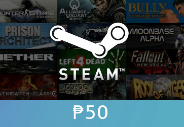 Steam Gift Card ₱50 Global Activation Code