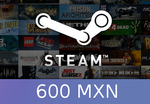 Steam Gift Card 600 MXN MX Activation Code