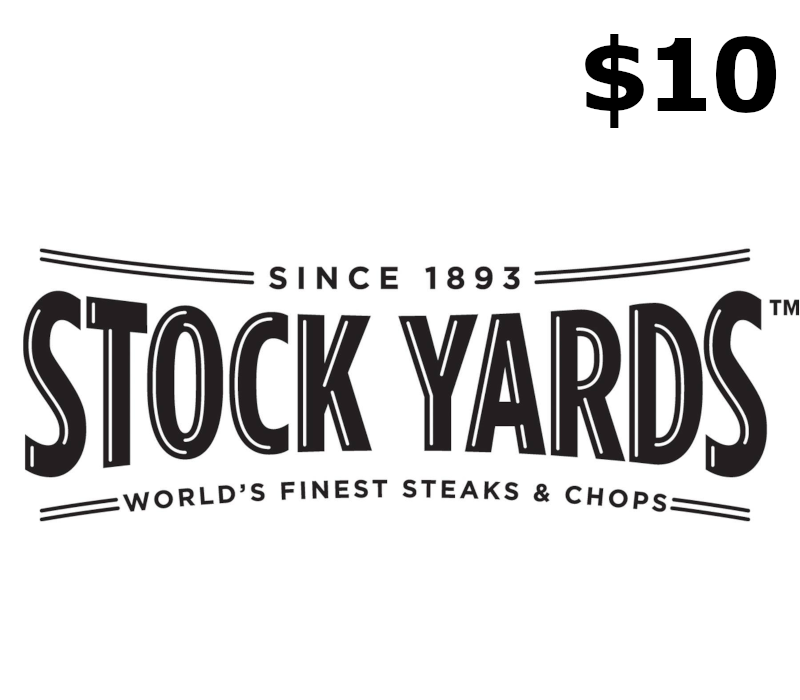 Stock Yards $10 Gift Card US