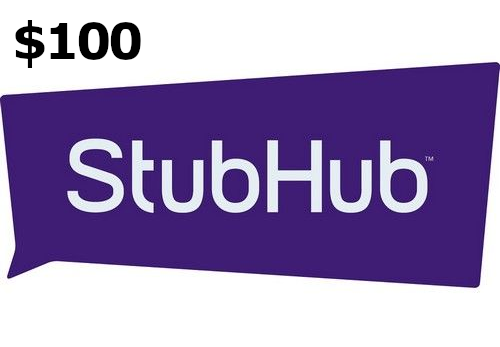 StubHub $100 Gift Card US