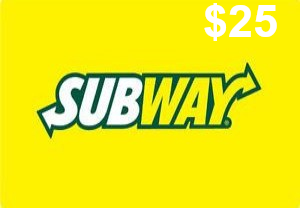 Subway $25 Gift Card US