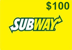 Subway $100 Gift Card US