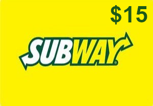 Subway $15 Gift Card US