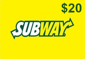 Subway $20 Gift Card US