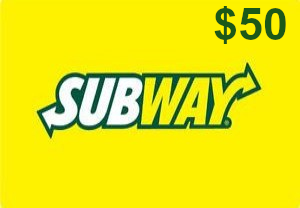 Subway $50 Gift Card US