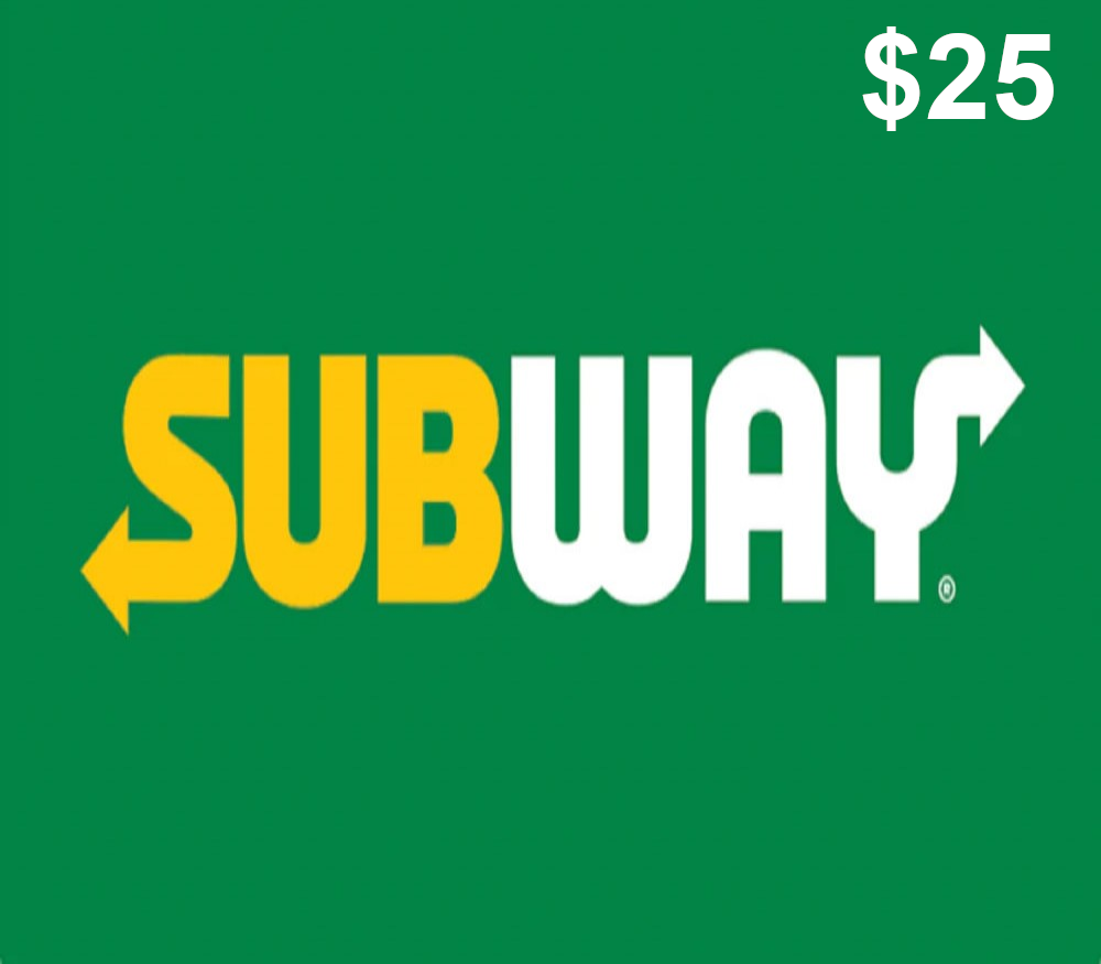 

Subway $25 Gift Card SG