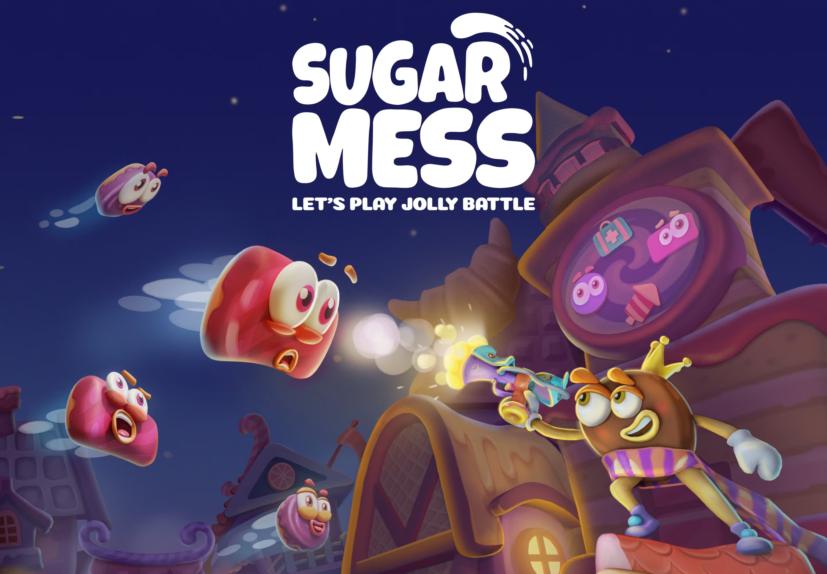 Sugar Mess - Let's Play Jolly Battle Steam CD Key screenshot 2