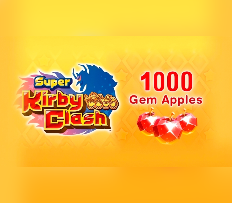 1000 Gem Apples for Super Kirby Clash EU DLC Nintendo Switch CD Key