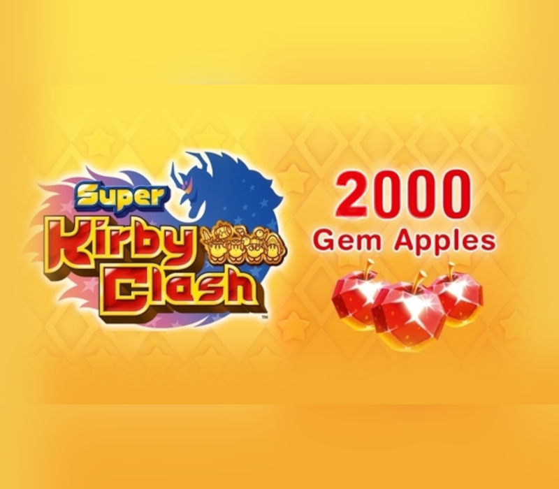 

2000 Gem Apples for Super Kirby Clash EU DLC Nintendo Switch CD Key