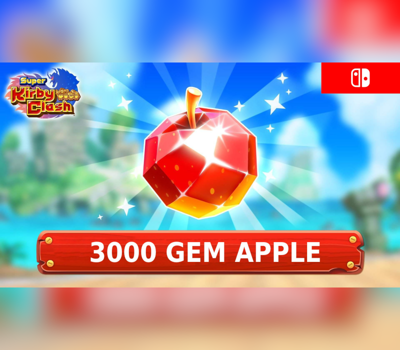 3000 Gem Apples for Super Kirby Clash EU DLC Nintendo Switch CD Key